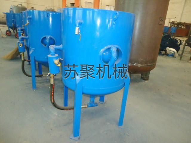 SJ800-1开放式喷砂机、喷砂罐